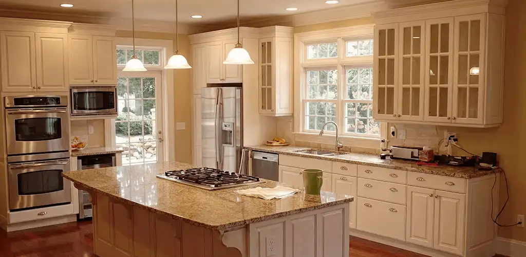 Custom cabinet door installation and kitchen upgrade in Irvine, CA