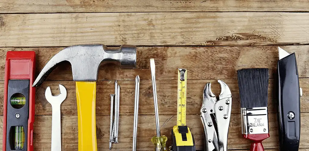Handyman tools for home repairs and maintenance services in Irvine, CA