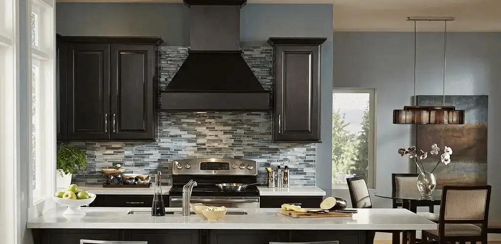 Kitchen cabinet painting and refinishing in a modern kitchen in Irvine, CA